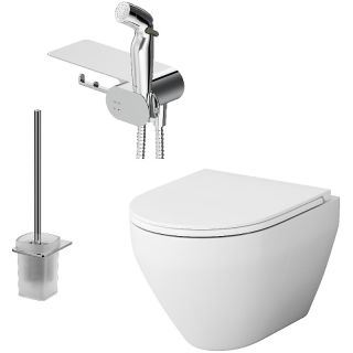 Унитаз подвесной  AM.PM Spirit V2.0 FlashClean FlashClean CK70H1003W белый